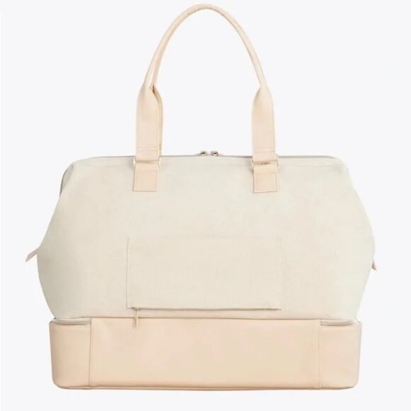 NWT BEIS Weekender Bag in Beige - Picture 2 of 12